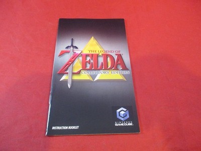 The Legend of Zelda Collector's Edition Nintendo Gamecube Instruction Manual
