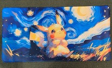 Pikachu Gaming Mouse Pad Mat Keyboard Desktop Mat Anime. SIZE : 23.5  X 11.75  