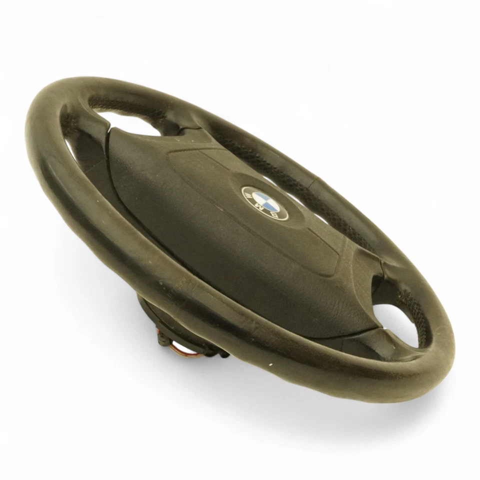 96-97 Bmw Z3 E36/7 Convertible Roadster Steering Wheel Leather 32341094901 Oem Foto 4 de 4