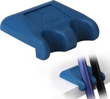 Portable Pool Cue Sticks Holder 2 Holes Rest Tool Billiard Rack for Table Edge