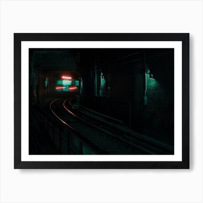 Missed the Train Art Print Framed Wall Art Poster Canvas Print Picture