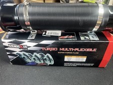 3" / 75 mm Turbo Multi Flexible Racing Ansaugschlauch , Black