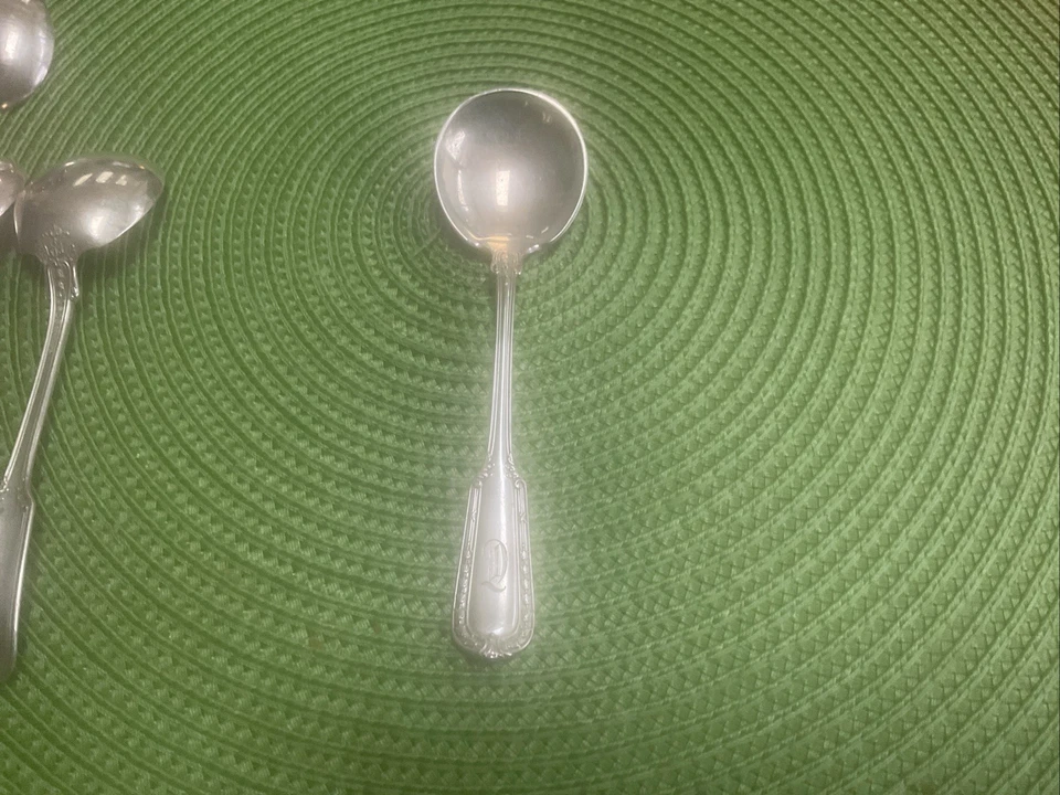 Seis cucharas lingotes Chesterfield de plata de ley 925 Foto 2 de 4