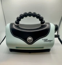Sizzix Texture Boutique Embossing Machine Purse Style Baby Blue