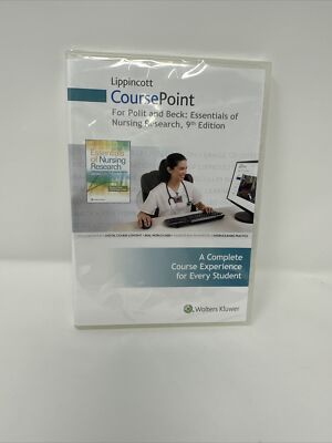 Lippincott Course Point For Pilot And Beck:essentials Of Nursing Research 9th Ed
