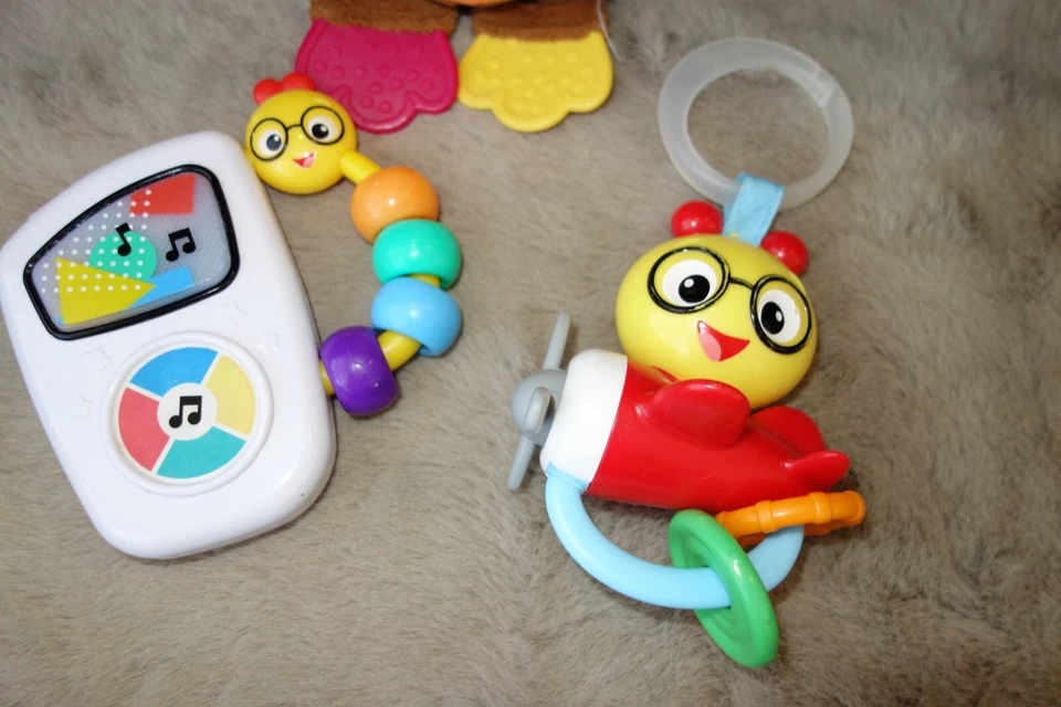 Baby Einstein Take Along Tunes Musical Radio Toy Teether Works Lights & Sound - Image 4 of 4