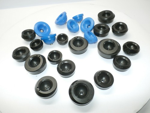 Lot of 24 Various Sized Acetabular Cups Hip Replacement Medical Attachments - Picture 2 of 6