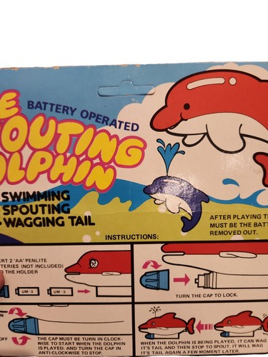 Vintage The Spouting Dolphin Vintage Bath Toy - Picture 8 of 8