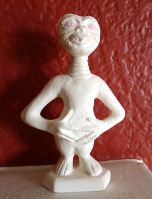  ET The Extra Terrestrial E.T. Movie Toy Craft Master Ready to Paint Figure 1982