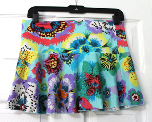 Victoria's Secret Swim Skirt Cover-Up Floral Tropical Beach Pool Size Medium - Picture 2 of 3