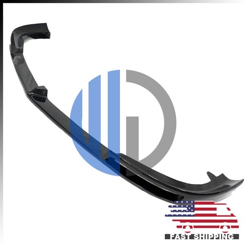 Alerón labial delantero de fibra de carbono estilo V AMG C63 2012 2013 2014 para Mercedes W204 - Imagen 6 de 7