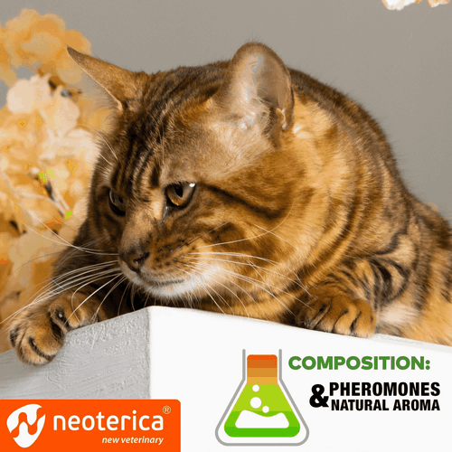 Calming Pheromone Spray Scratch Repellent for Cats Reduce Stress During Travel - Picture 5 of 7