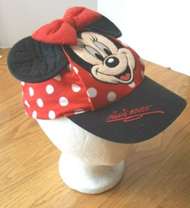 minnie mouse ears baseball cap