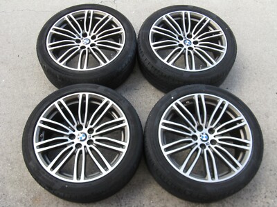 (NO SHIPPING) BMW M M3 M4 M5 M6 19'' 8x19 WHEELS RIMS SET OF 4 TIRES 245/40/19