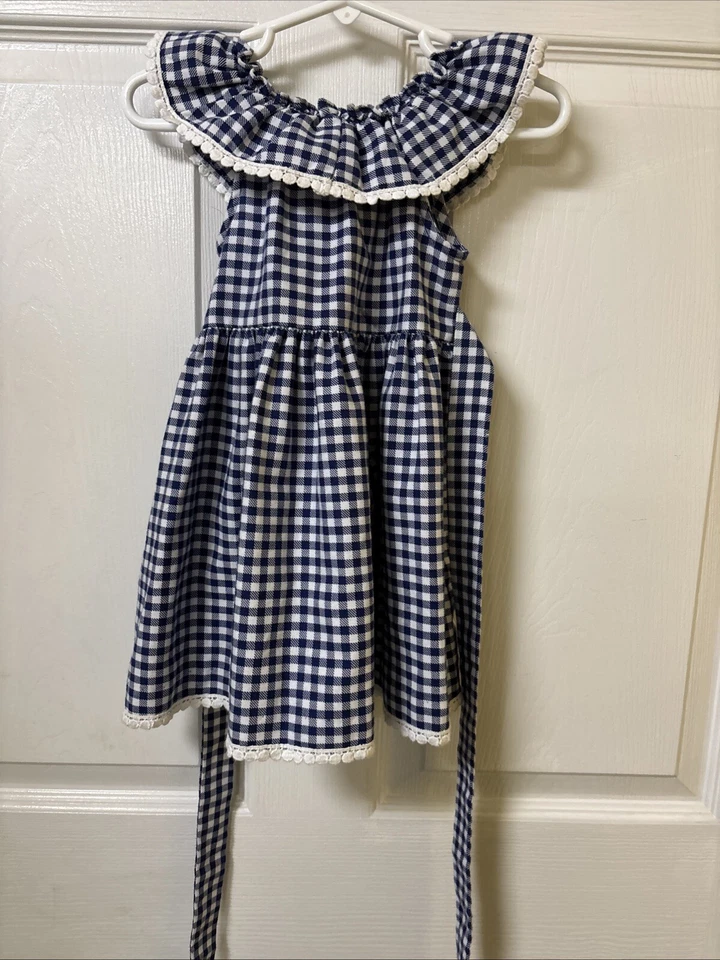 Vestido de guinga de primavera Kelly’s Kids 18 meses niñas Foto 4 de 4