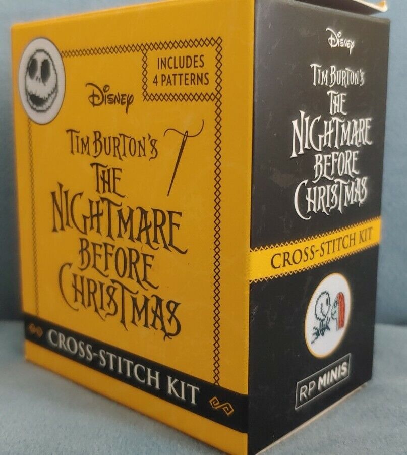 Disney Tim Burton's The Nightmare Before Christmas Cross-Stitch Kit (RP  Minis)