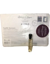 X4 Atelier Cologne Vanille Insensee Cologne Absolue Sample Size .06 fl oz