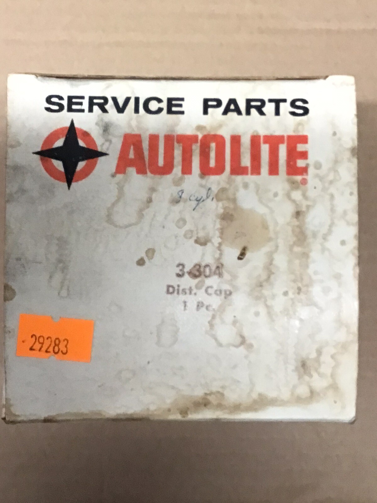 New NOS Autolite Distributor Cap 3304 8Cylinder Vintage ***FREE