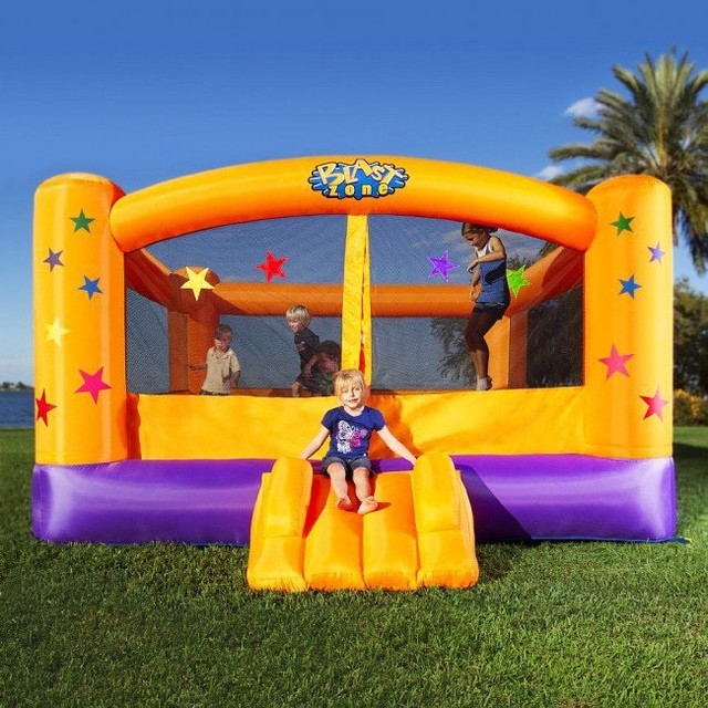 blast zone magic castle inflatable bouncer