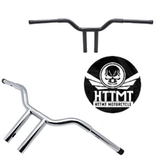 Motorcycle MX-T Bar Handlebar 12" Tall for Harley Sportster Dyna Softail Road