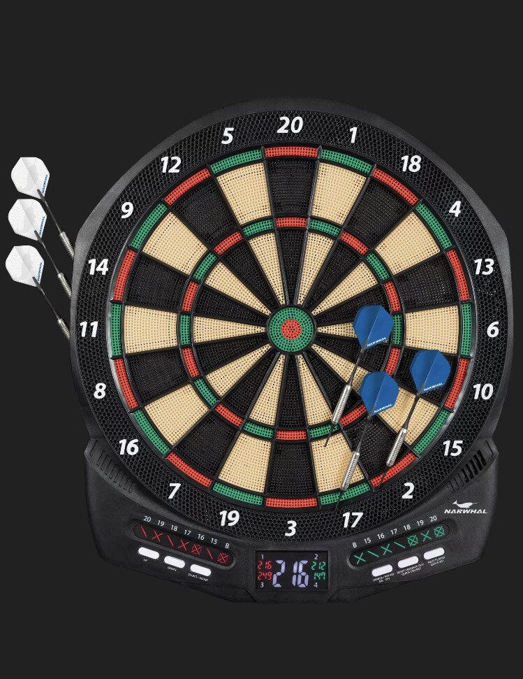 narwhal electronic dartboard