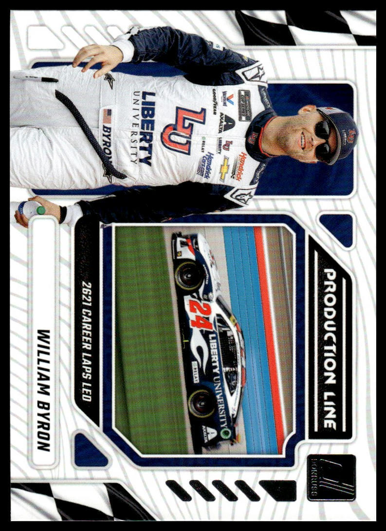 2024 Donruss William Byron #17 Production Line | eBay