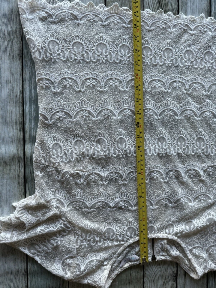 Marks And Spencer Indigo Collection Ivory Lace Top 14 BNWOT - Image 4 of 4