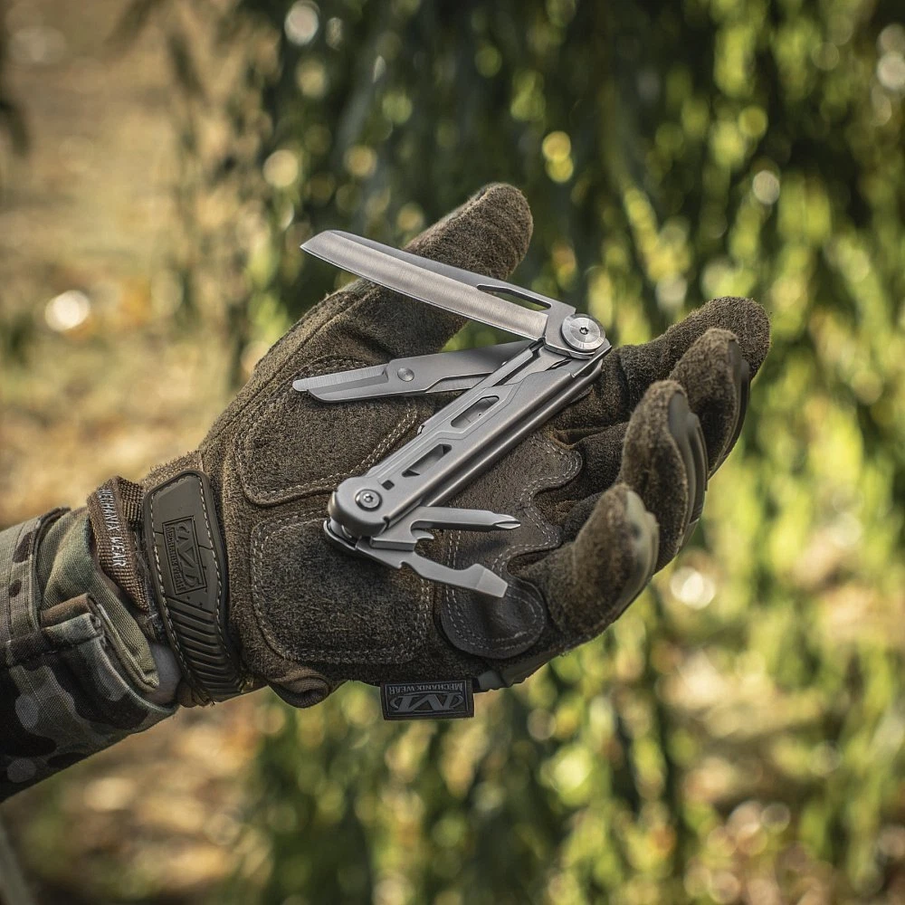 M-Tac Compact 5-in-1 Multitool Folding Knife with Screwdriver Camping Essential M-Tac Compact 5-in-1 Multitool Folding Knife with Screwdriver Camping Essential