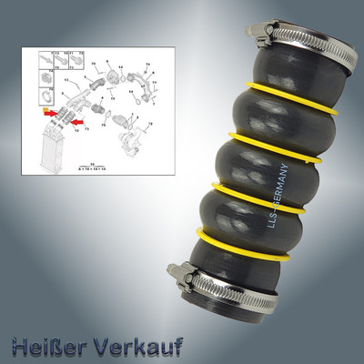 Produktbild von SASIC LADELUFTSCHLAUCH TURBOSCHLAUCH Passend Für CITROËN C4 DS3 DS4 DS5