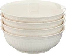 Mikasa Italian Countryside Soup/Cereal Bowl 7-Inch Set of 4 Perfect for All Food