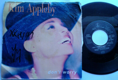 Kim Appleby / Don't Worry / 2 Versions 7'' Single Vinyl 1990
