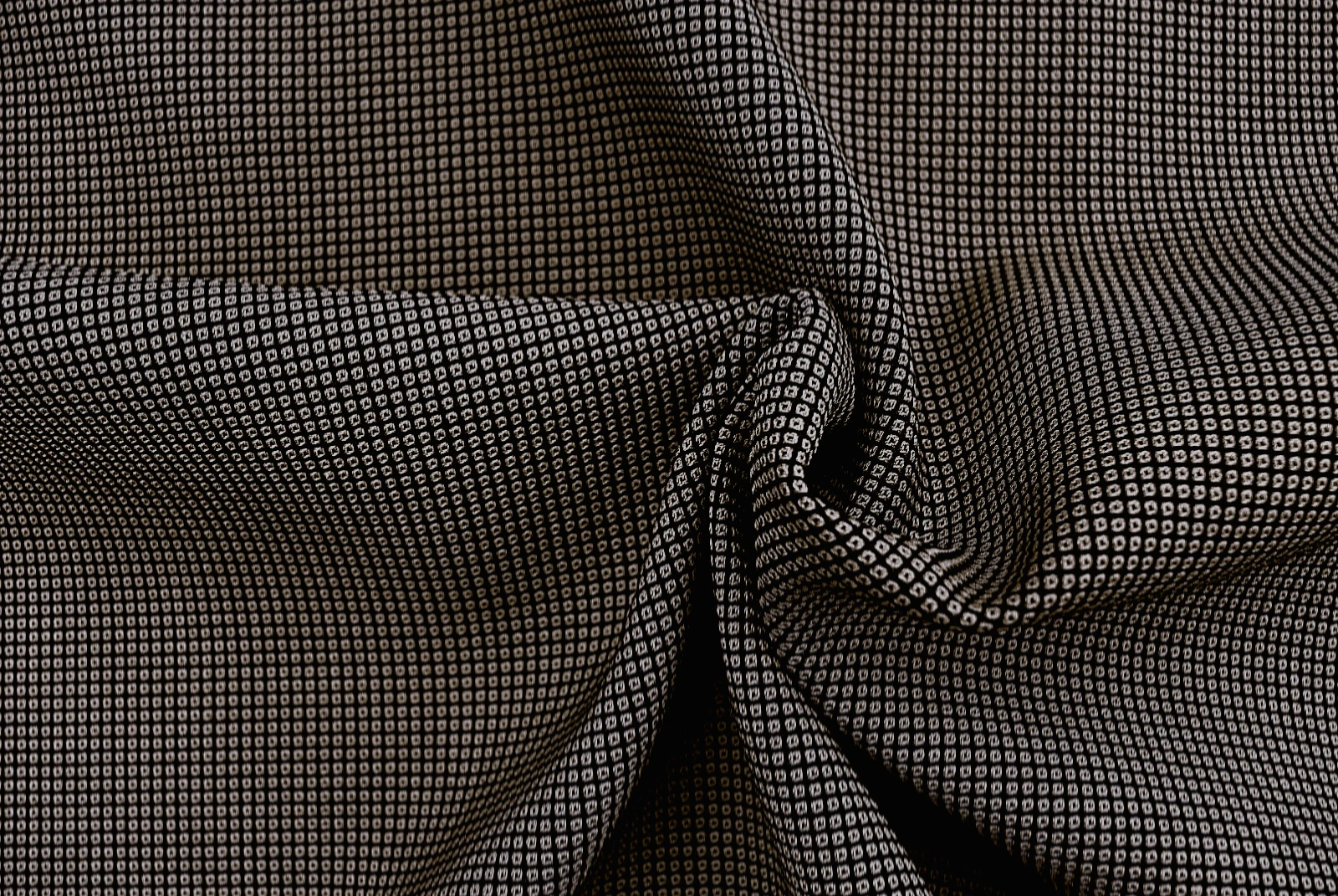 PURA LANA GRIGIA E NERA FINE CHECK LUSSO SARTORIA MADE IN ITALY PER DIOR E48