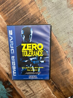 Zero Tolerance Sega Mega Drive MD 5020622073218 in OVP mit Anleitung