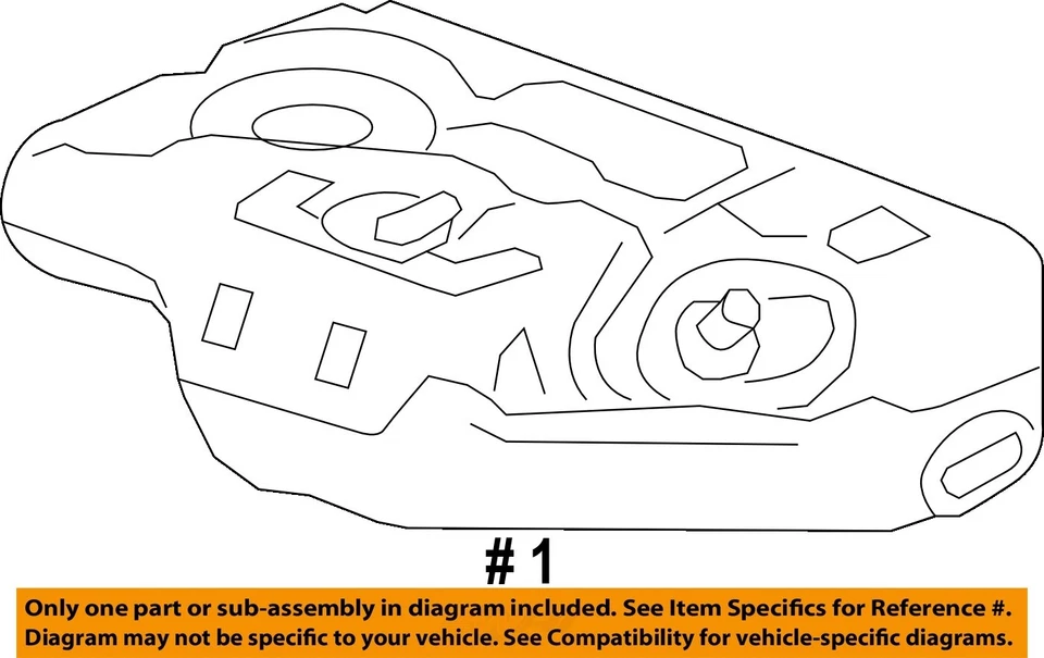 Used Fuel Tank fits: 2007 Buick Lucerne 3.9L opt LGD Grade A - Image 4 of 4