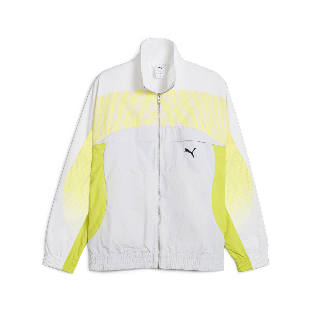 Мужская повседневная спортивная верхняя одежда серого цвета на молнии Puma 372.5 Cellarator 6