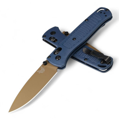 Benchmade 535FE-05 Bugout Crater Blue Premium Taschenmesser CPM-S30V Cerakote