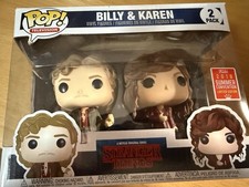 Funko Pop Stranger Things Billy & Karen Vinyl Figure 2 Pack  Convention Excl