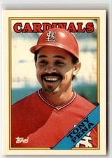 1988 Topps Tiffany - Tony Pena 410 Cardinals Sp 1988 Topps Tiffany - Tony Pena 410 Cardinals Sp