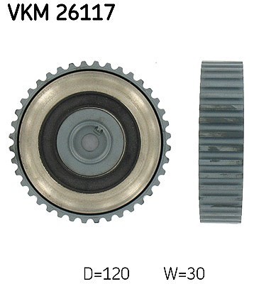 Skf Umlenk-/FüHrungsrolle, Zahnriemen Oben U.A. FüR Opel, Renault-image