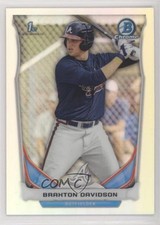 2014 Bowman Draft Chrome Refractor Braxton Davidson #CDP28 l0q