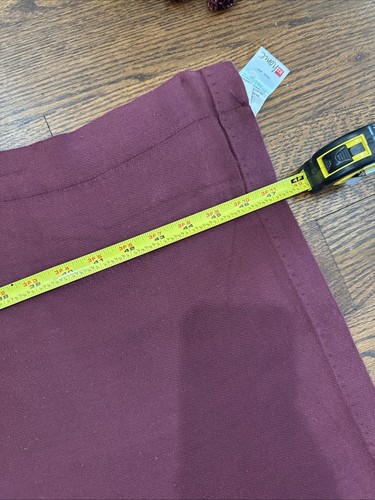 Set Of 3 - Jcpenny Home Burgundy Valances - Picture 6 of 8