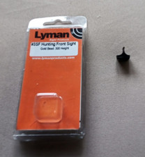 Lyman 3sf Hunting Front Sight Gold Bead .500 Height Steel Rifle Sight