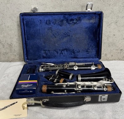 Vintage Buffet Crampon B12 Bb Clarinet Made in West Germany w/ Case & New Reeds