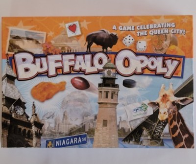  Buffalo-Opoly Board Game Late For The Sky Buffalo New York Queen City Edition
