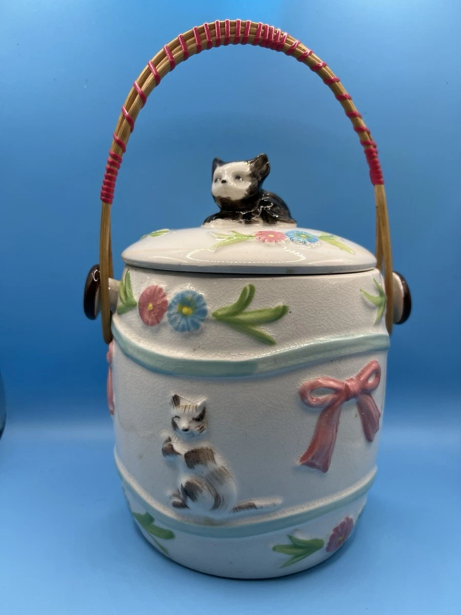 Japan Biscuit Jar In Vintage Collectible Cookie Jars Pre-1970 for