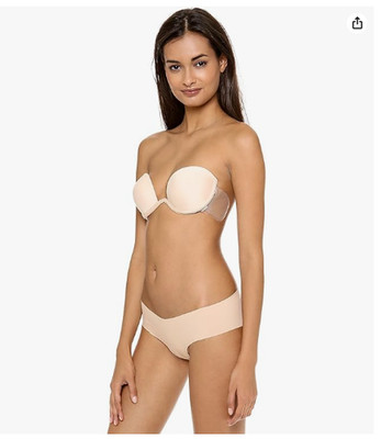 Maidenform Women's Push up Combo Wing Bra Size 6 Nude Color NWT