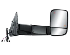 Passenger Right Side Towing Mirror Power BLIS Black Cover for 19-25 RAM 1500