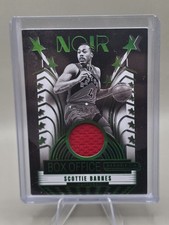 Scottie Barnes 2024-25 Panini Noir Box Office Memorabilia Green 26/49 #BOM-SCT