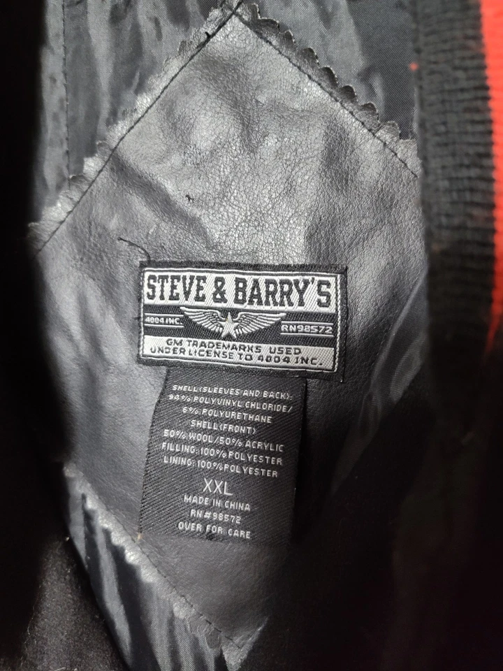 Винтажная гоночная куртка Chevrolet размер 2X Steve and Barry's - Изображение 4 из 4