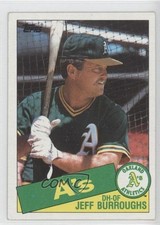 1985 Topps Jeff Burroughs #91 0f4
